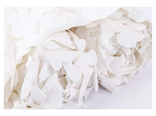 Filet de camouflage blanc pour décoration de pergola et auvents de jardin