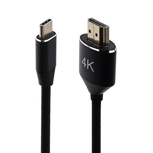 Romacci Patch cord tipo C para hdmi 1080P 4K USB tipo-c para hdmi patch cord multifuncional de exten