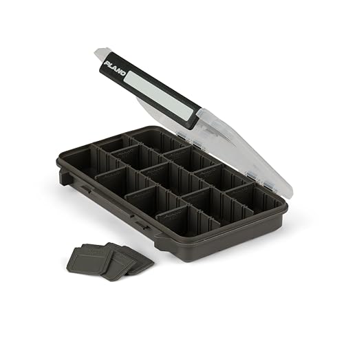 Image of Plano StowAway 3600 Stow Tackle Box with Corrosion-Preventive Rustricor, Single Latch Design, Transparent DuraView Lid, Stackable Storage for Fishing Bait, Lures and Gear