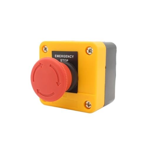 Interrupteur d'arrêt d'urgence XBZA53 bouton champignon NC tourner pour relâcher