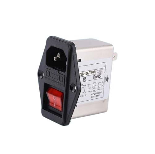 Prise CW2B-10A-T 003 haute isolation avec filtre anti-interférence de précision