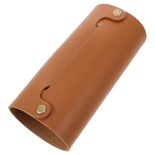 Gas Canister Cover Brown Artificial Leather Halloween Season