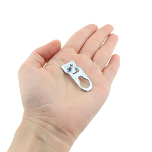 Image of 8PCS 36x15mm Metal Photo Frame Hardware Accessory Aluminium Alloy Photo Frame Hook Photo Frame Hanging Bracket Suitable for Decorative Painting Message Board Notepad