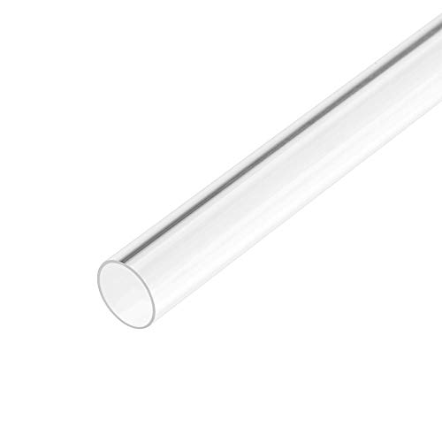 Tube rond PVC rigide transparent 9mm pour protéger vos fils et câbles