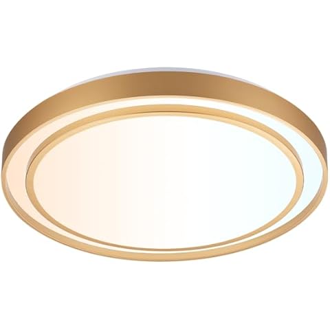 Wheatronic C24 LED Ceiling Light (20INCH Gold-B) Cover