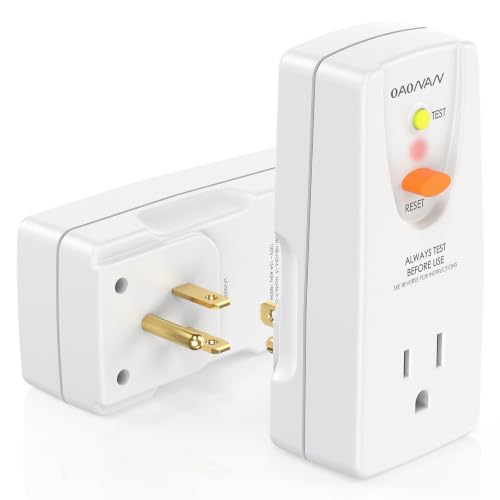 Compact 15A Safety Plug for Outdoor Tools