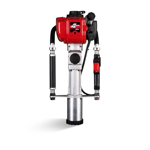 HOLLMAX Motor-Pfahlramme/Pfostentreiber HM80 4-Takt (37 ccm) für Durchmesser bis zu 81 mm