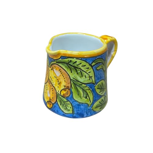 Hand Painted Limone Creamer from Italy