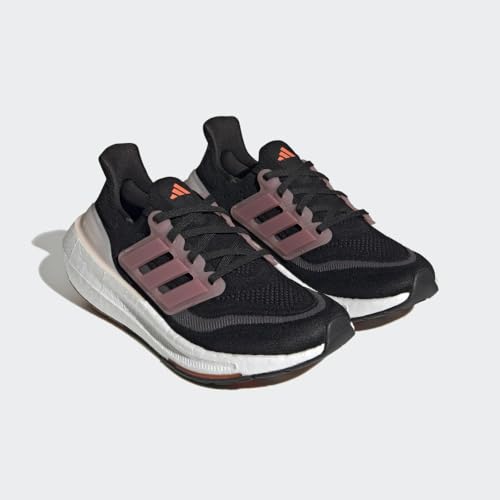 Image of adidas Womens Ultraboost Ultra Boost Light Running Sneakers Shoes - Black