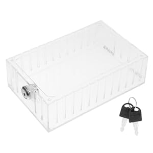 Doitool B089T1714S Thermostat-Schutzgehäuse Transparent