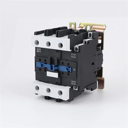 Contacteur triphasé CJX2-8011 380V 80A haute résistance pour moteur