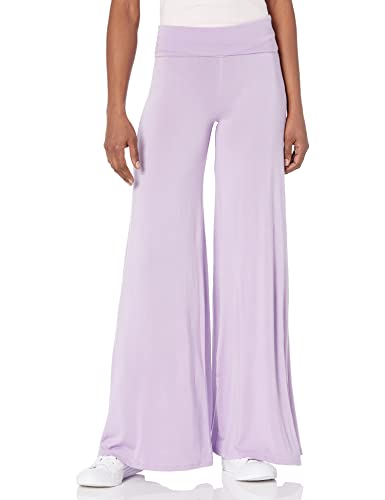 MBJ WB750 Womens Chic Palazzo Lounge Pants XL Lavender