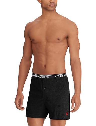 Ralph Lauren Men's Classic Fit Cotton Knit Boxers Boxer Shorts (pack of 3)