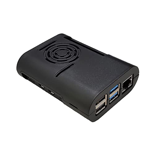 Pi4B メモリ8GB(Black/85×56×18mm)手のひらサイズの小型パソコン Linux 搭載 小型PC デスクトップ 本体 ハードディスク コンピュータ LibreOffice 1.5GHzクアッドコア Cortex-A72