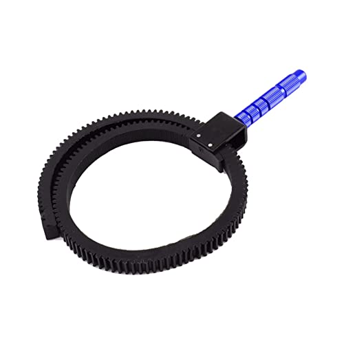 Acouto Cinturón de Anillo Follow Focus, Anillo de Engranaje Manual Ajustable y Flexible para Enfoque de Cámara y Zoom para DSLR miniatura 4