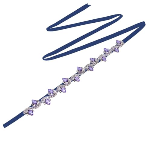 Bridal Belt Rhinestones Belt Party Important Events Women's Waist Jewelry Thin Bridesmaid Accessories