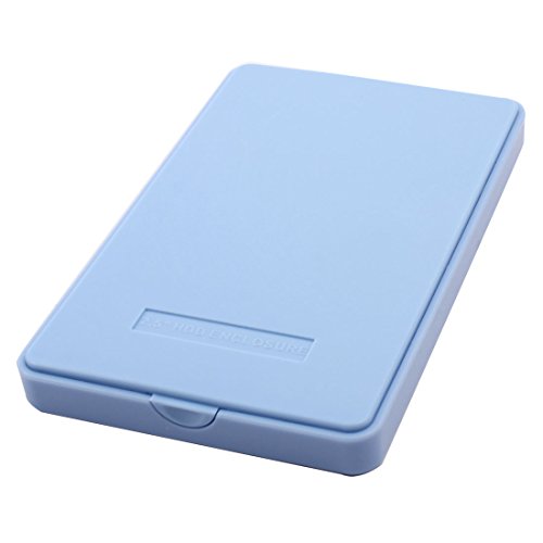 Cofre externo para disco duro 2.5'' USB 2.0 azul miniatura 1