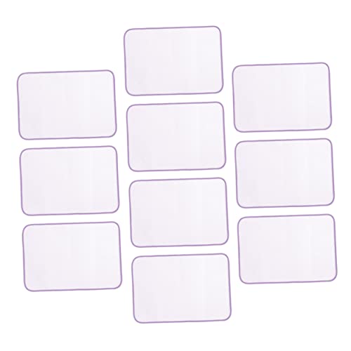 Garneck 10pcs Ironing Mats Tabletop Ironing Pad Washable Quilting Mesh for Clothes Protection Random Color