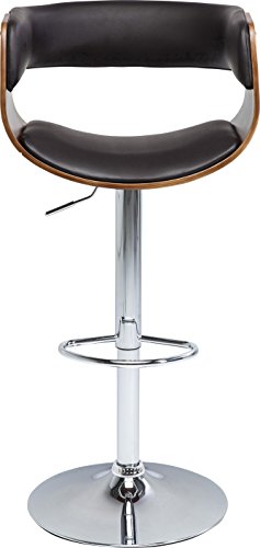 Kare Taburete Bar Manhattan Wood, Marrón, 110 x 51 x 52.5 cm