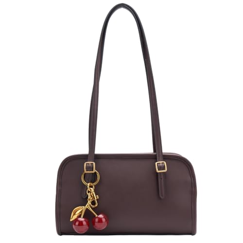 MINKARS Swing Bag Zip Shoulder Bag Purse Maple