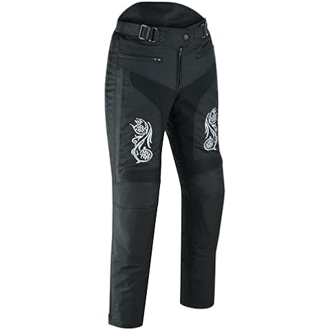 Warrior Gears Women's Waterproof Biker Trousers Cover