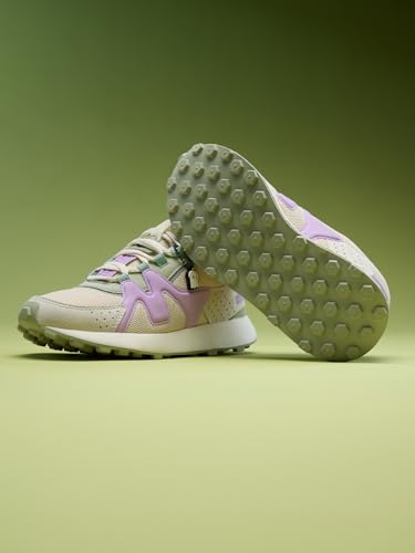 Image of The Souled Store Gelato: Women and Girls Low Top Sneakers | Trainer with Smooth Suede, Breathable Mesh & Cushioned EVA Sole
