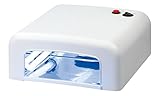 SALCO CLARIE UV-LICHTHÄRTUNGSGERÄT, KÜNSTLICHE, FINGERNÄGEL, GELNÄGEL, 4 UV-RÖHREN JE 9 W, 120-SEK-TIMER