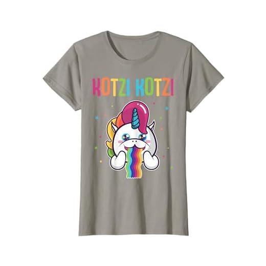 Damen Kotzi Kotzi Einhorn Bier Wein Sauf Motto Party Partnerlook T-Shirt