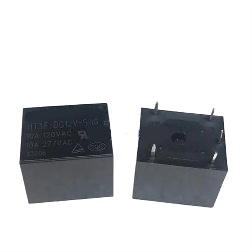 Relais 12V HT3F-DC12V-SHG haute isolation 5PIN 10A sous 277VAC