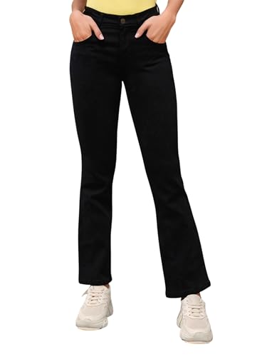 Image of Dolce Crudo Women's High Waist Straight Fit Jeans