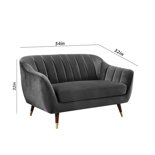 Image of Atticus 3+2 Seater Sofa Set for Living Room (Black Colour) Premium Fabric Sofa