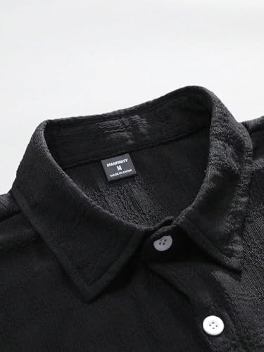 Image of Lymio Men Polyester Loose Casual Shirt || Stylish (Insta)