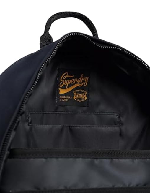 Superdry Mens Vintage Graphic Montana Backpack Eclipse Navy/Ecru, Y9110157A