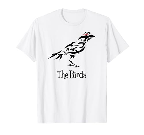 The Birds Alfred Hitchcock Raven T-Shirt