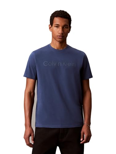 Image of Calvin Klein Men's Relaxed Fit CK Logo Crewneck T-Shirt