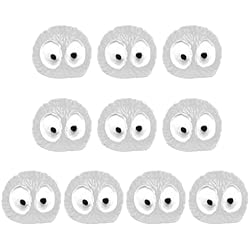 Macetas Jardin De Hadas WuLi77 10 Piezas Mini Bolas Polvo Brillantes Figuras Luminosas En Miniatura Decoración Jardín Hadas Artesanías Resina Adorno Casa Muñecas Muñeca Decoración del Hogar Árbol Luminoso Cuento