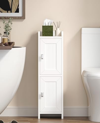 Akxomel Small Bathroom Cabinet with 2 Doors, 7.9''D x 7.9''W