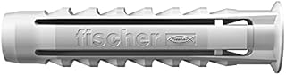 fischer 70012 SX Expansion Wall Plug - 12 x 60 (Pack of 25),Grey
