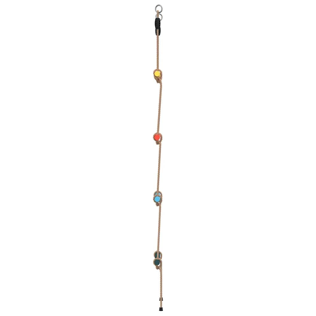 Escalera De Cuerda Para Niños Con 4 Peldaños – Multicolor, Resistente Y Fácil De Instalar – Ideal Para Columpios Y Estructuras De Escalada Al Aire Libre