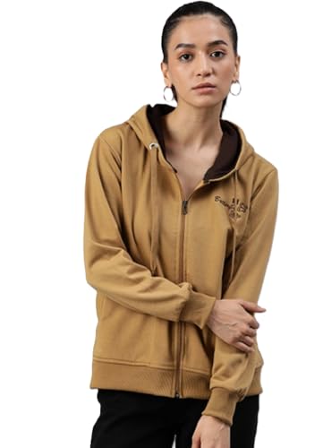 Image of ADBUCKS Women's Cotton Hooded Hoodie