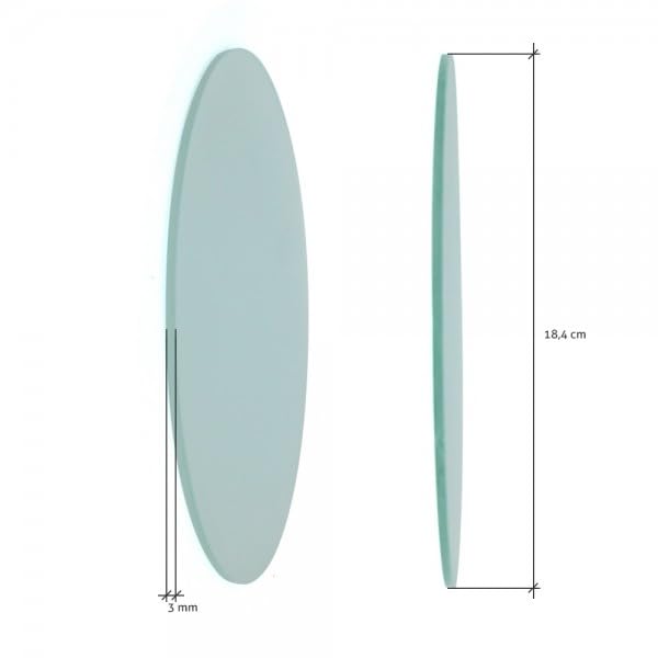 Cristal Recambio Downlight 18,4 cm