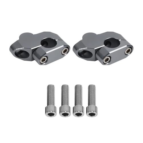 Réhausseur guidon V-Strom 650 en aluminium usiné pour pontet 22 mm
