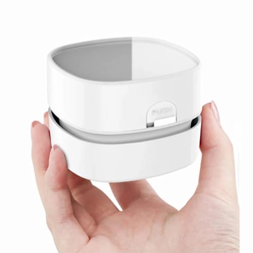 卓上クリーナー 乾電池式 軽量 コンパクト 卓上掃除機 吸引力が強い 外観 上向き排気 消しゴムカスクリーナー 静音設計 ABS材質 鉛筆削り屑 クッキーのくず 消しゴムのくず キーボード