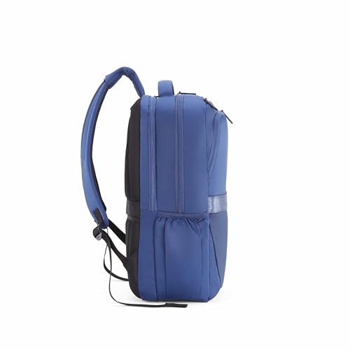 Image of American Tourister Segno 4.0 | 32 Ltrs | 3 Compartments | Bottle Pocket | Ergonomic Padded Back Panel & Shoulder Straps | Executive Backpack | 1 Year International Warranty | Navy