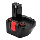 Shentec 4.0Ah 12V Replacement Battery Compatible with Bosch BAT043 BAT045 BAT046 BAT049 BAT120 BAT139 2607335249 2607335261,Ni-MH Battery Pack