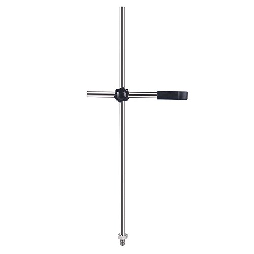 Magnetic Stirrer Stand, Four E's Scientific Metal Holder Height-Adjustable for Temperature Sensor (only Ideal for