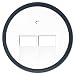 Produktbild REV Radius, Netzwerkdosen Abdeckung, Weiss