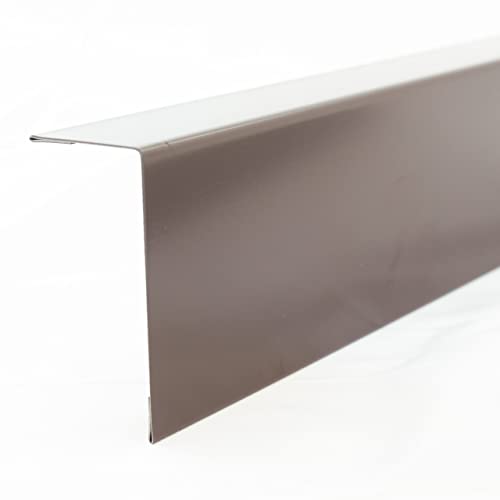 Ftmetalli - Lattonerie Complementari - Prolunga Per Bordature - 1 Pz - Aletta Sopra Gronda Tdm Da Mt 2