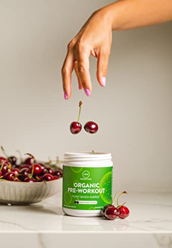 Mrm MRM71050 Nutrition Organic Pre-Workout Powder | Black Cherry Flavored | Superfoods + 150Mg Natural Caffeine + Adaptogens | Clean Energy + Focus| Healthy Blood Flow | Vegan + Non-Gmo thumb #6
