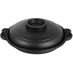 Olla Horno De Aluminio Antigua Luxshiny 1 Pc Maceta De Barro Olla De Horno Porción Grande Olla De Estofado Antigua Horno De Aluminio Olla De Sopa Olla De Aluminio Sopera De Loza Aleación De Aluminio Cerámica Doble Fondo